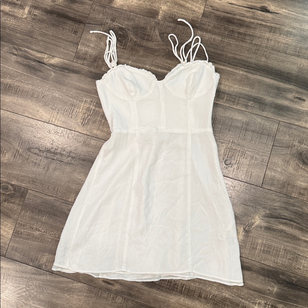 Aritzia Wilfred Fable Dress White size 4